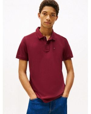 Tommy Hilfiger Poloshirt Tjm Slim Placket Polo Ext - Rot