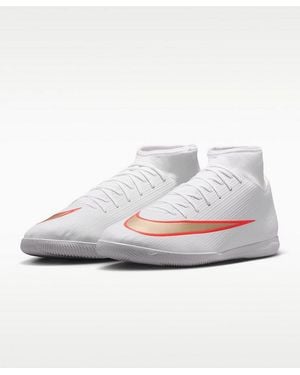 Nike Mercurial Superfly 11 Club Ic Fußballschuh Für Hallenboden - Weiß