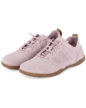 Josef Seibel Sneaker Low 84808Te325/040 Damen Leder & Textil Schnürschuh - Schwarz