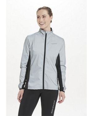 Endurance Laufjacke Rumey Mit 360 Grad-Reflektoren - Grau