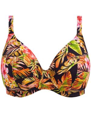 Elomi Bügel- Tiger Valley Bikini-BH Tiefes Dekolleté G-N Cup - Orange