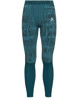 Odlo Laufhose Tight Blackcomb - Blau