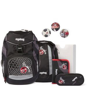 ergobag Schulrucksack Pack (., 6tlg) - Schwarz
