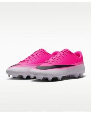 Nike Mercurial Vapor 17 Club Fg/Mg T Fußballschuh Außensohle Für Rasenplätze Und Für Feste Böden - Pink