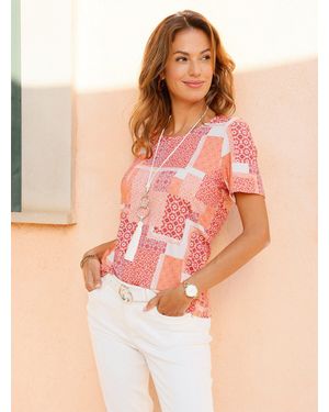 WITT T- Print-Shirt Kurzarm - Pink