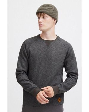 Solid Sweatshirt Sdvituneck Zeitlose Sweatshirtjacke Mit Hochabschließendem Kragen - Grau