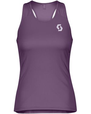 Scott Tanktop W Endurance 10 Tank Kurzarm-Radtrikot - Lila