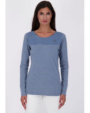 Alife & Kickin Langarmshirt InesAK-Z (1-tlg) EXKLUSIV bei Otto - Blau