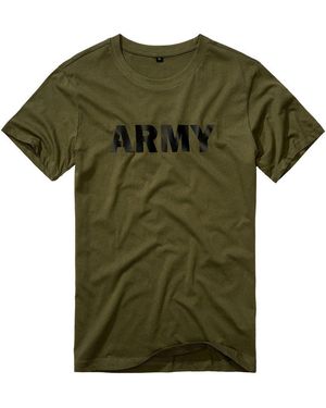 BRANDIT T-Shirt Army - Grün