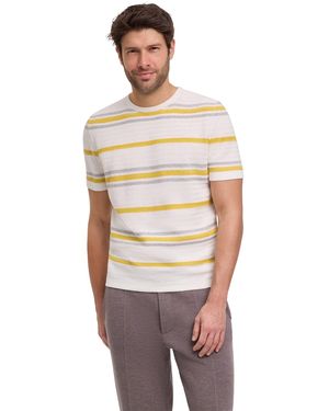 FALKE T-Shirt (-tlg., 1) mit Bio-Baumwolle - Weiß
