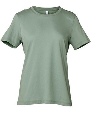 Bella Canvas Bella + Canvas Rundhalsshirt Women ́s Relaxed Jersey Short Sleeve Tee - Grün