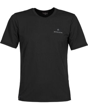 Bergson RICHY T-Shirt, Pique, schnelltrocknend, pflegeleicht, Normalgrößen - Schwarz