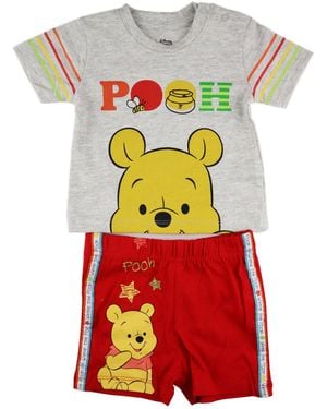 Disney Kurzarmwickelbody Winnie der Pooh Baby - Rot