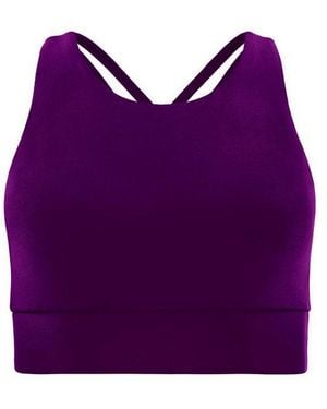 Winshape Sport-Bustier Functional Comfort Sport-Bh Sb103C Mit Rücken-Applikation - Lila