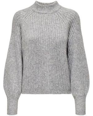 ONLY Strickpullover - Grau