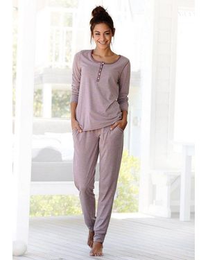 Arizona Pyjama (Set, 2 Tlg) - Lila