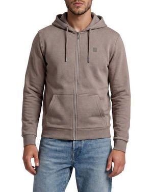 Riverso Kapuzensweatjacke Herren Sweatjacke Rivbrad Regular Fit Hoodie Mit Kängurutasche - Grau
