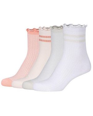S.oliver Socken 4Er Pack - Weiß