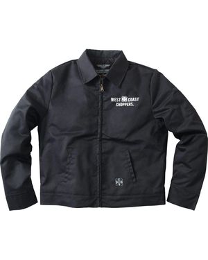 West Coast Choppers Kurzjacke Lined Block Workjacket - Schwarz