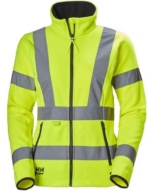 Helly Hansen Fleecejacke Luna Hi Vis Fleece Jacket - Gelb