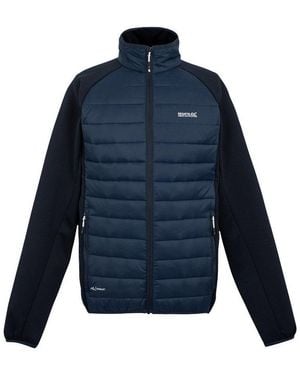 Regatta Funktionsjacke Clumber Iv Hybrid Herren Winterjacke, Mantel, Parka, Windjacke, Outdoorjacke - Blau