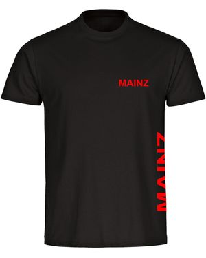 multifanshop T-Shirt Mainz - Schwarz