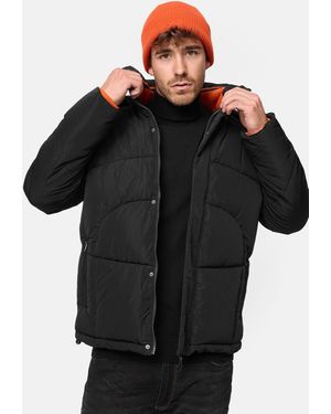 INDICODE Winterjacke Dunlap - Schwarz