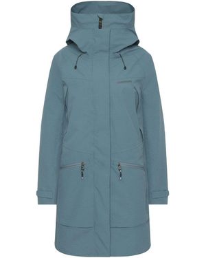 Didriksons Parka Ilma Winterjacke, Wintermantel, Regenmantel, Kapuzenjacke, Funktionsjacke - Blau