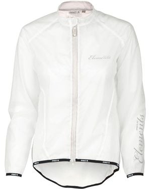 PRO-X elements Fahrradjacke XL&D+Visible Protection Funktionsjacke GIULIA TRANSPARENT - Weiß