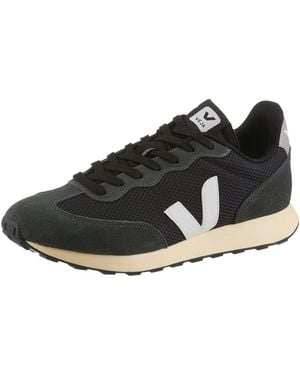 Veja Rio Branco Sneaker Freizeitschuh, Halbschuh, Schnürschuh Mit Gepolstertem Schaftrand - Schwarz