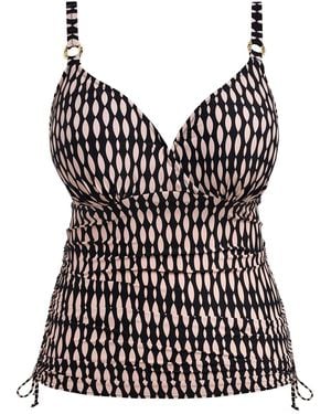 Fantasie Shell Bay Tankini Top G-K Cup - Schwarz