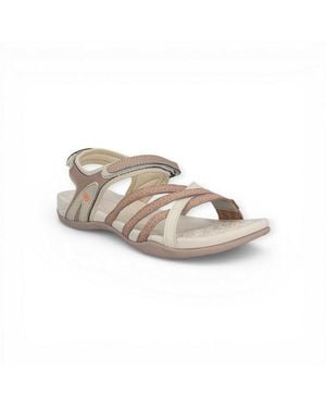 Hi-Tec Savanna Ii Taupe/Chalk Damen Sandale - Schwarz