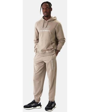 Emporio Armani Hoodie Kapuzensweatshirt Hoodie (1-Tlg) - Natur