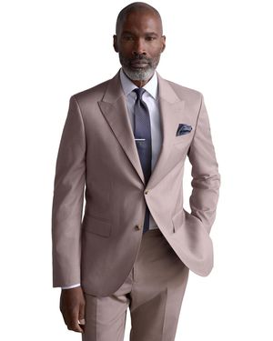 Next Sakko Slim Fit Signature Anzugsakko aus Cerutti-Stoff (1-tlg) - Braun