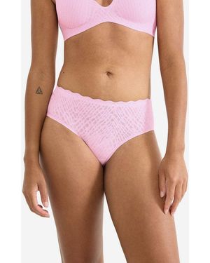 Sloggi Hipster Zero Feel Bliss Hipsterslip, Hüftslip, Unterwäsche - Lila