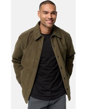 INDICODE Winterjacke INKorbits Overshirt-Jacke - Natur