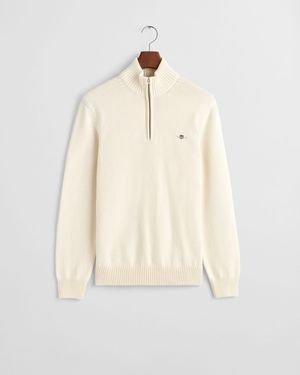 GANT Casual Troyer aus Baumwolle - Natur