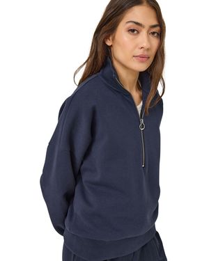 Tamaris Sweatshirt Langarm Oversized TAW0996 - Blau