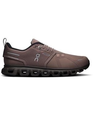 On Shoes Cloud 6 Waterproof Ash Sable Sneaker - Schwarz