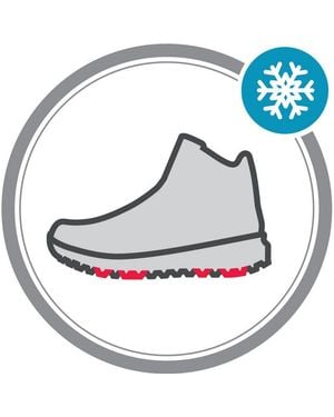 Rieker Winterboots, Schneeboots, Outdoorstiefelette, Tex Ausstattung, Fiber Grip Sohle - Blau