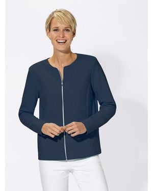 WITT Jerseyblazer Shirtblazer - Blau