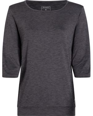 ENERGETICS T- Da.-Shirt Jewel 3/4 SS W MELANGE/BLACK/ANTHRA - Grau