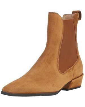 Högl Stiefelette Veloursleder/Textil Stiefelette - Braun