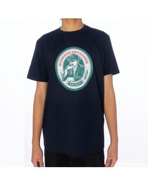 Weekend Offender T-Shirt WO Birra, G M, F navy - Blau
