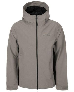 Didriksons Funktionsjacke Noar Herren Winterjacke, Mantel, Parka, Windjacke, Outdoorjacke - Grau