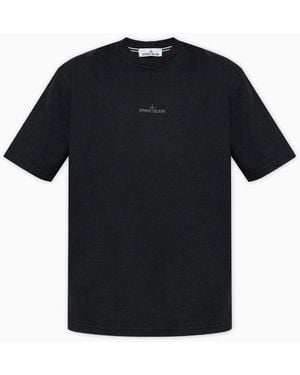 Stone Island Camiseta Compass, Talla - Negro