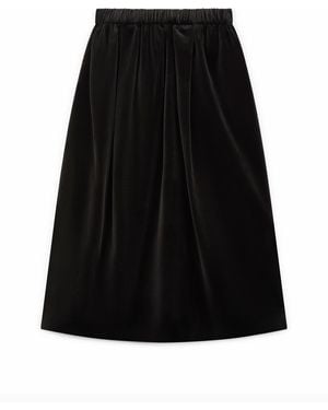 Max Mara Falda Glamout, Talla - Negro