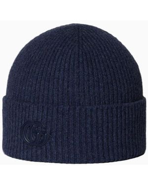Gucci Gorro De Cashmere, Talla - Azul