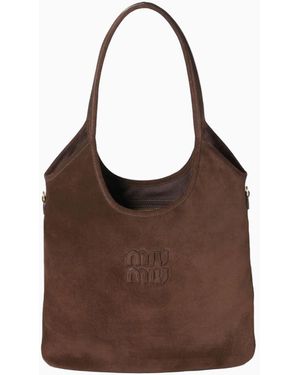 Miu Miu Bolso Ivy De Ante, Talla - Marrón