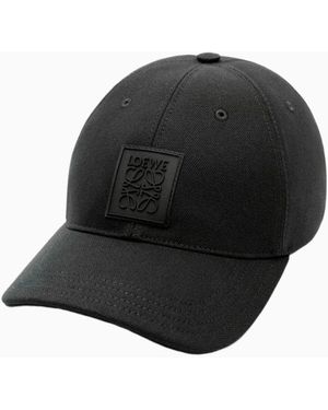 Loewe Gorra En Lona Con Parche, Talla - Negro
